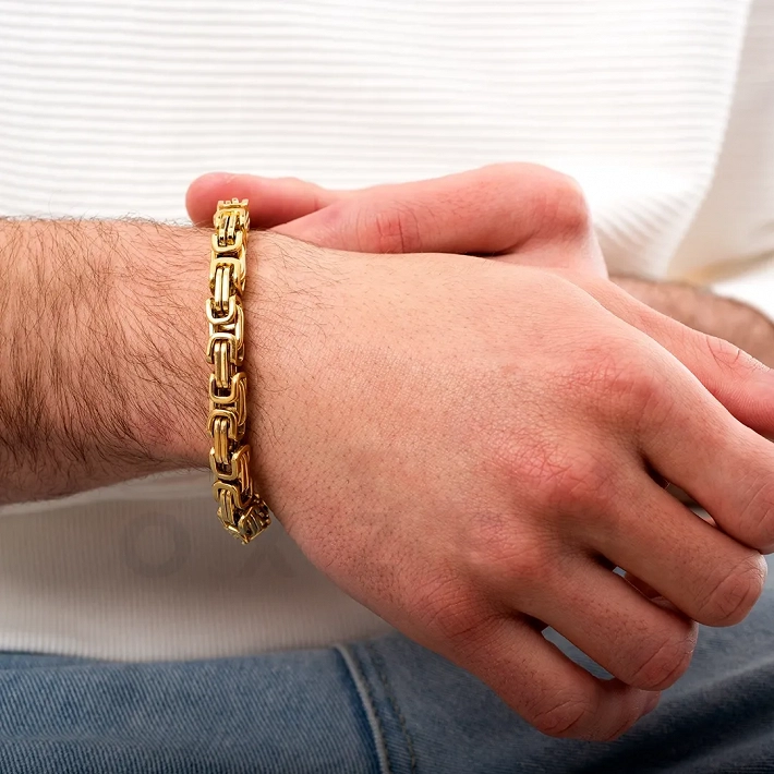 Βραχιόλι ατσάλινο ανδρικό