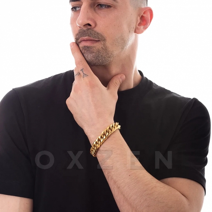 Cuban Link βραχιόλι ατσάλινο unisex