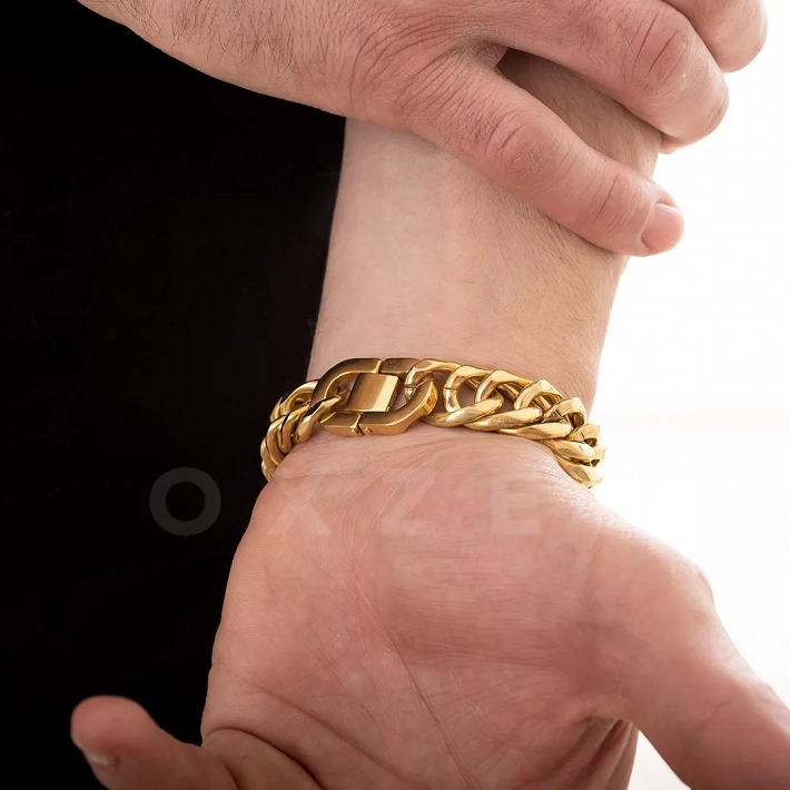 Cuban Link βραχιόλι ατσάλινο unisex