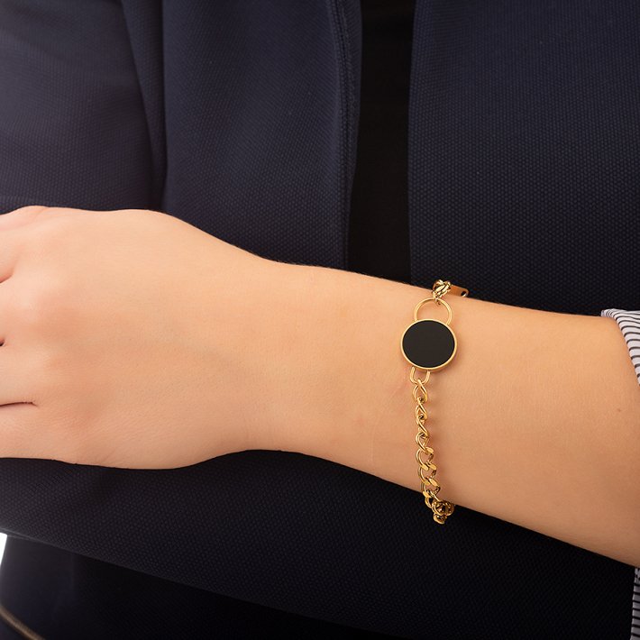 Oxzen βραχιόλι ατσάλινο