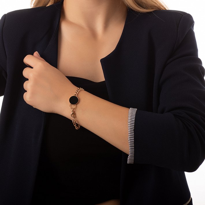 Oxzen βραχιόλι ατσάλινο