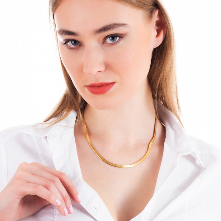 Αλυσίδα ατσάλι 4mm μήκος 45cm