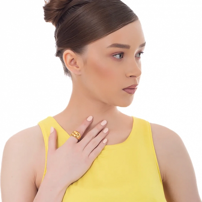 Oxzen γυναικείο δαχτυλίδι από ανοξείδωτο ατσάλι