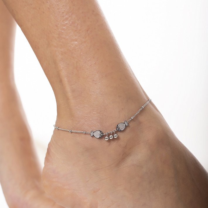 Oxzen αλυσίδα ποδιου ατσάλινη