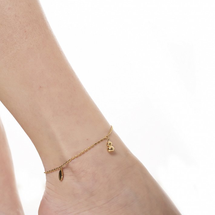 Oxzen αλυσίδα ποδιου ατσάλινη