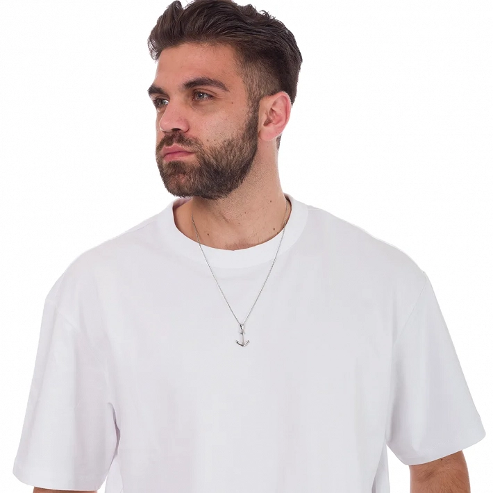 Κολιέ ανδρικό από ανοξείδωτο ατσάλι άγκυρα