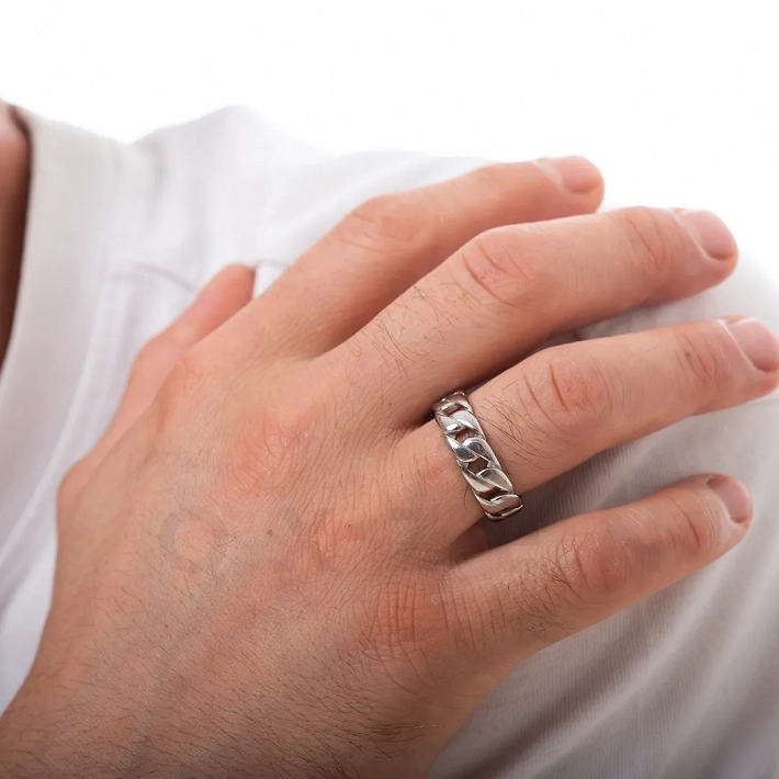 Δαχτυλίδι ατσάλι ανδρική βέρα