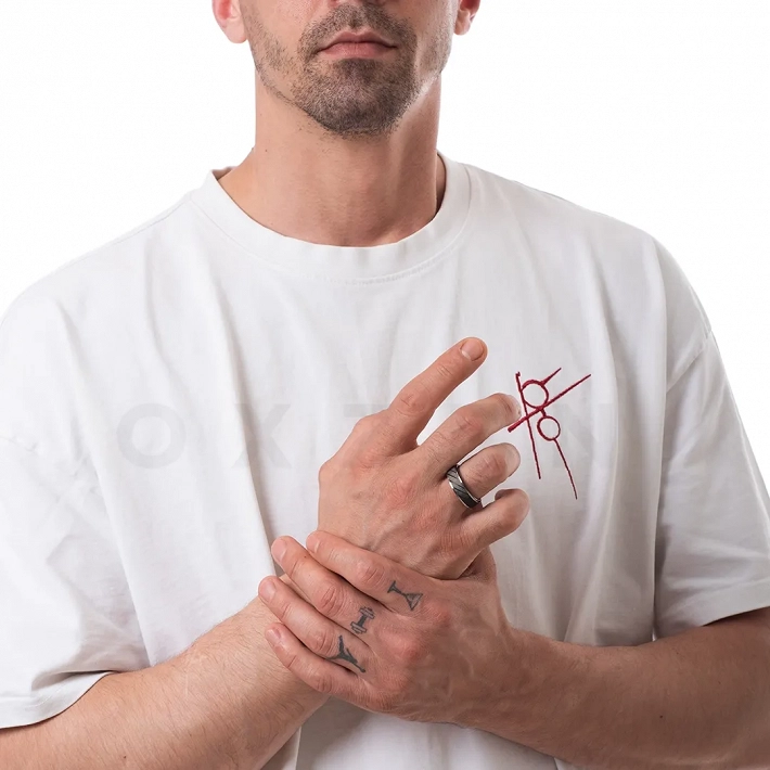 Δαχτυλίδι από ανοξείδωτο ατσάλι ανδρική βέρα μαύρη