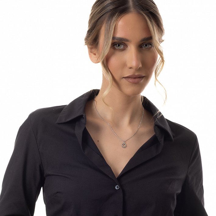 Oxzen γυναικείο κολιέ από ανοξείδωτο ατσάλι