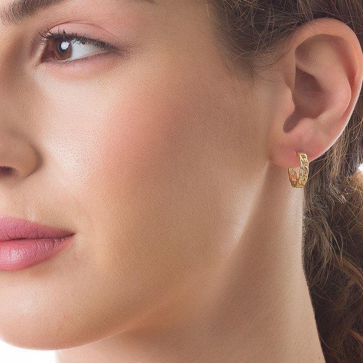 Oxzen σκουλαρίκια κρικάκια μικρά ασημένια