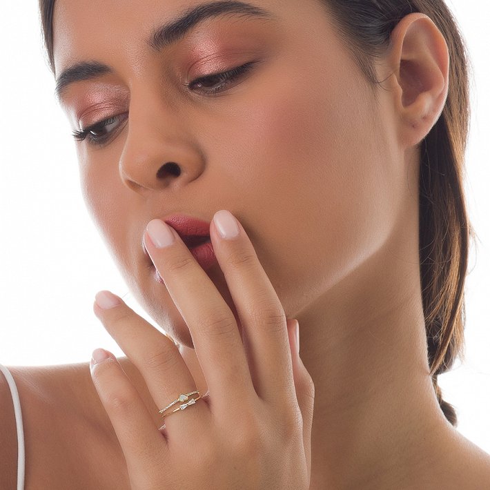 Oxzen δαχτυλίδι ασημένιο με καρδούλα και ζιργκόν free size