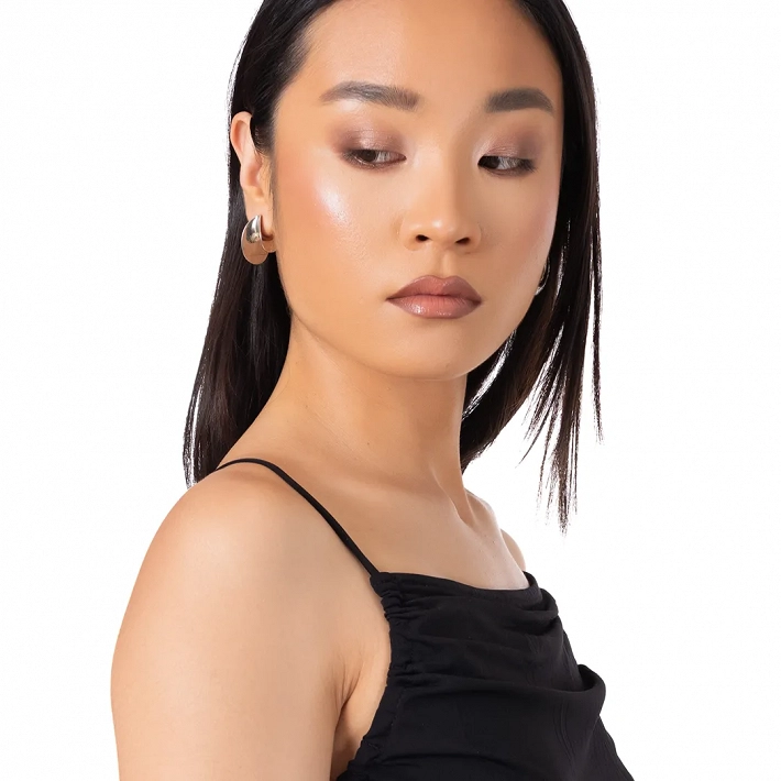 Oxzen εντυπωσιακός κρίκος από ασήμι