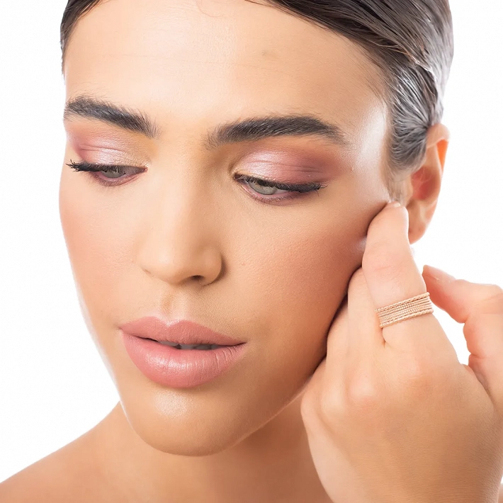 Oxzen δαχτυλίδι ασημένιο φαρδιά βέρα σαγρέ  free size