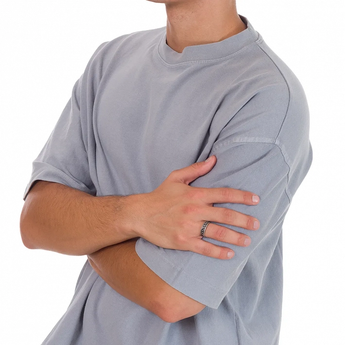 Oxzen ασημένια βέρα Unisex boho με σχέδιο