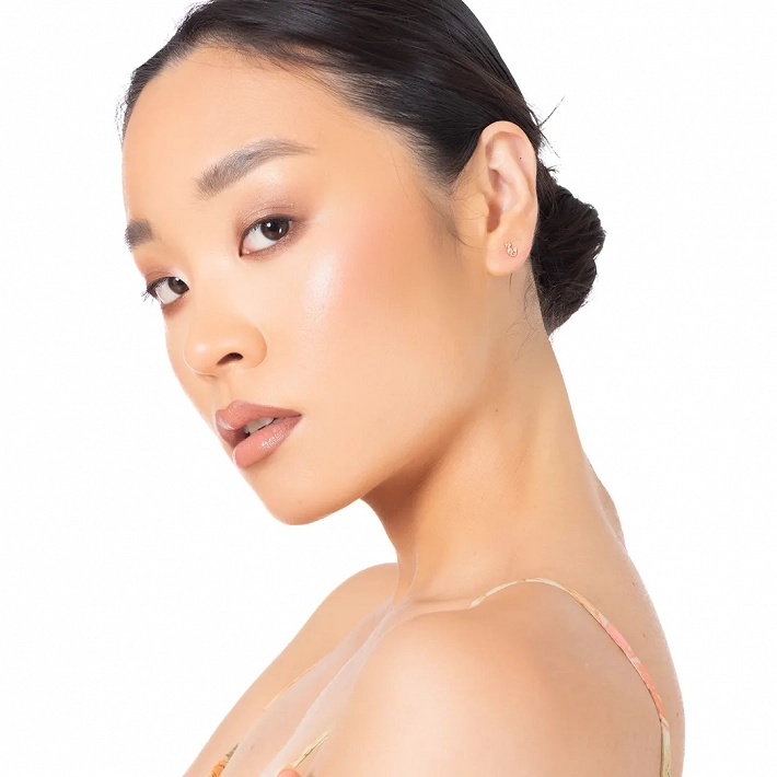 Oxzen ασημένια σκουλαρίκια καρφωτά με γατούλα