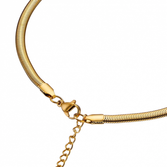 Oxzen αλυσίδα μέσης ατσάλινη Snake