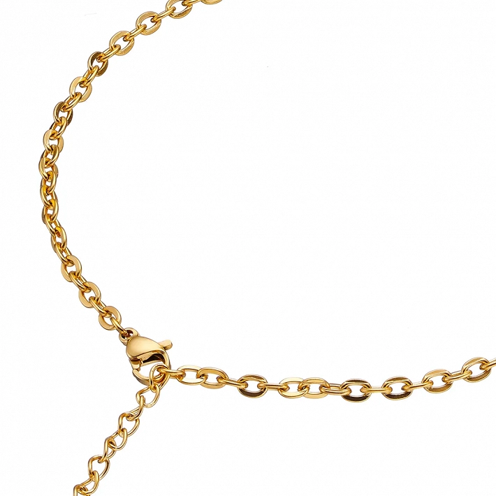 Oxzen αλυσίδα μέσης ατσάλινη