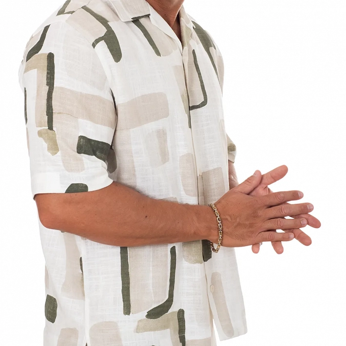 Oxzen ανδρικό βραχιόλι ατσάλινο