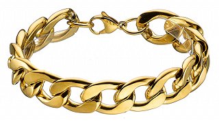 Cuban Link βραχιόλι ατσάλινο unisex