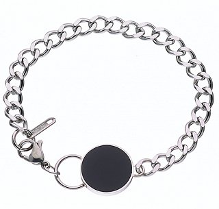 Oxzen βραχιόλι ατσάλινο
