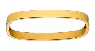 Oxzen χειροπέδα ατσάλινη τετραγωνισμένη