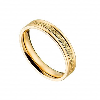 Δαχτυλίδι ατσάλινο βέρα διαμανταρισμένη