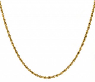 Αλυσίδα λαιμού ατσάλινη στριφτή