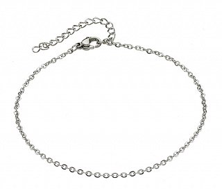 Aλυσίδα ποδιού ατσάλινη απλή