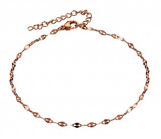 Aλυσίδα ποδιού ατσάλινη απλή