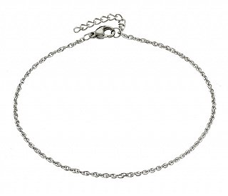 Aλυσίδα ποδιού ατσάλινη απλή