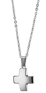 Κολιέ ατσάλινο σταυρός