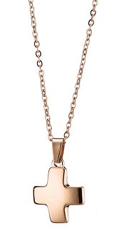 Κολιέ ατσάλινο σταυρός