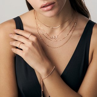 Oxzen βραχιόλι ασημένιο ριβιέρα λεπτή με πέτρες ζιργκόν