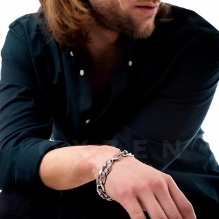 Cuban Link βραχιόλι ατσάλινο unisex