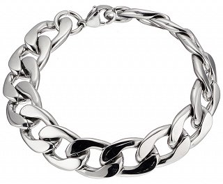Cuban Link βραχιόλι ατσάλινο unisex