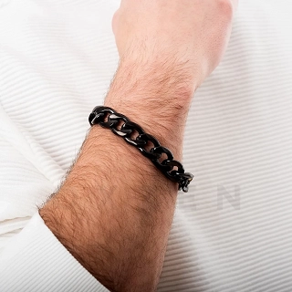 Cuban Link βραχιόλι ατσάλινο unisex