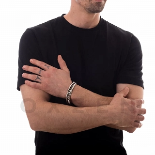 Cuban Link βραχιόλι ατσάλινο unisex