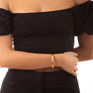 Oxzen χειροπέδα ατσάλινη ματ