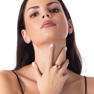 Δαχτυλίδι ατσάλινο φαρδύ