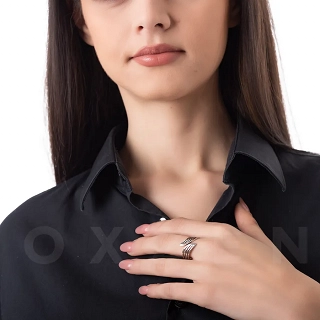 Γυναικείο δαχτυλίδι από ανοξείδωτο ατσάλι