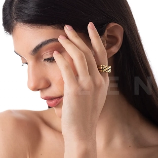 Γυναικείο δαχτυλίδι από ανοξείδωτο ατσάλι