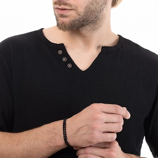 Βραχιόλι ατσάλινο αλυσίδα 7mm