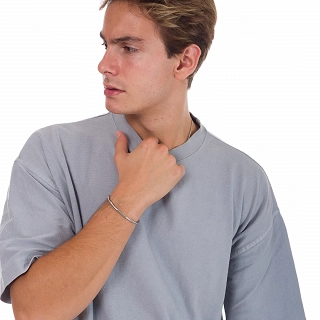 Oxzen ανδρική χειροπέδα ατσάλινη