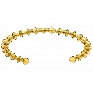 Βραχιόλι γυναικείο από ανοξείδωτο ατσάλι χειροπέδα με ματ φινίρισμα