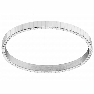 Βραχιόλι γυναικείο από ανοξείδωτο ατσάλι χειροπέδα με κούμπωμα