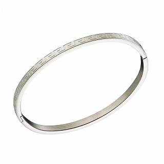 Βραχιόλι γυναικείο από ανοξείδωτο ατσάλι χειροπέδα με μαίανδρο