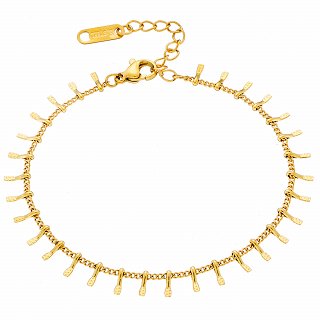 Oxzen ατσάλινο βραχιόλι γυναικείο