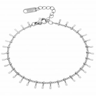 Oxzen ατσάλινο βραχιόλι γυναικείο