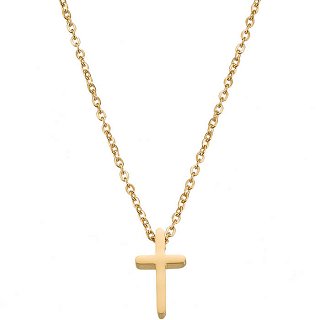 Κολιέ ατσάλινο σταυρός