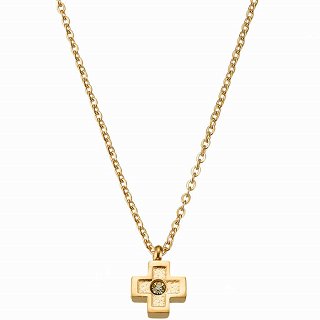 Κολιέ ατσάλινο σταυρός